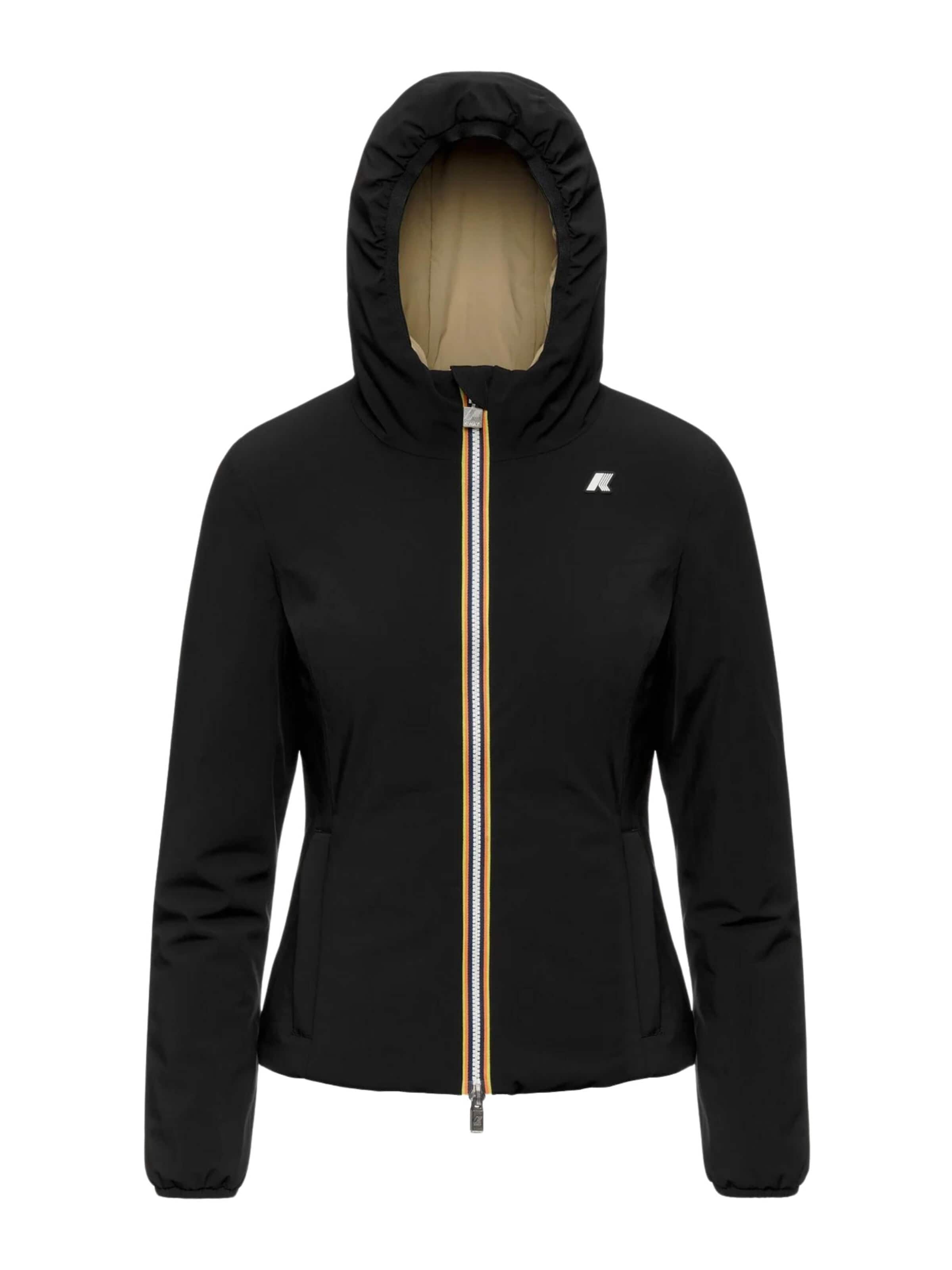 K-Way Winterjacke 'K-WAY LILY ST WARM DOUBLE GIUBBINO'‌‌‌‌ in Beige: Vorderseite