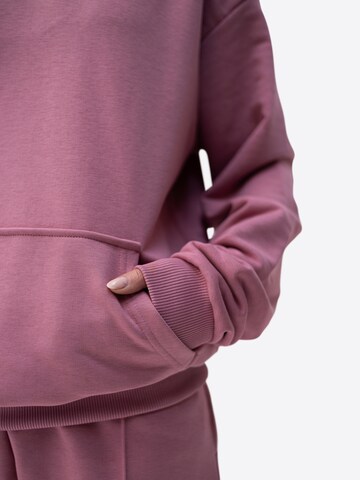 TATES Oversized Sweater 'Kuscheliger Light Hoodie' in Red