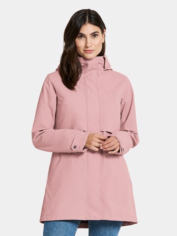 Didriksons Outdoorjas 'EDITH' in Roze: voorkant