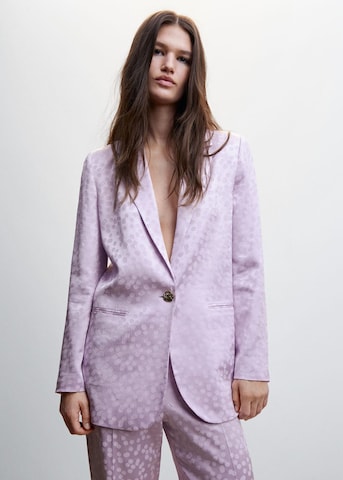 Blazer MANGO en violet : devant