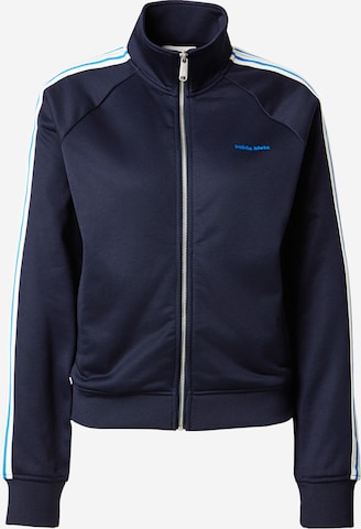 Veste de survêtement 'HIGH SHINE FRENCH' Calvin Klein Jeans en bleu : devant