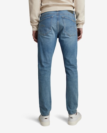 Coupe slim Jean G-Star RAW en bleu