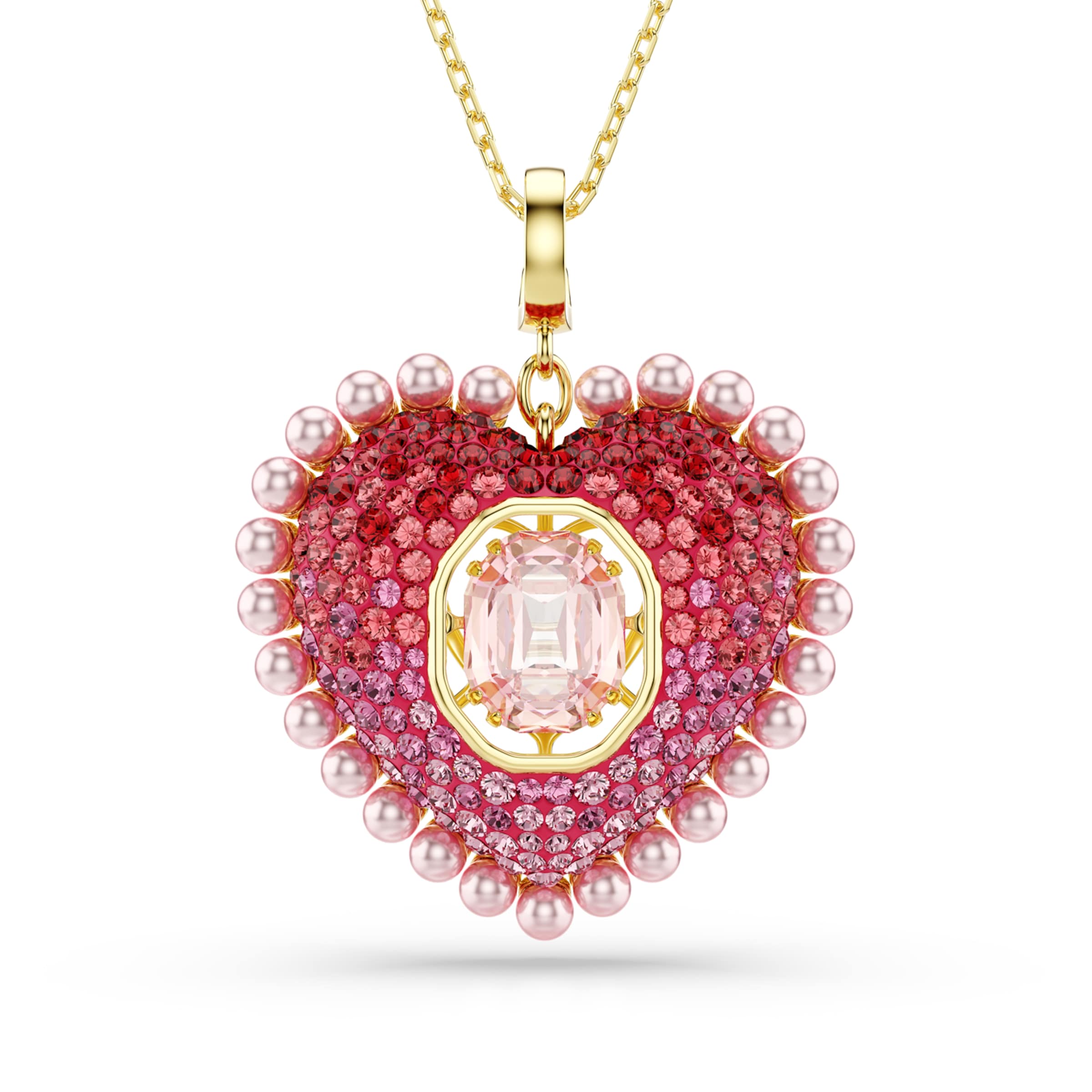 Chaîne Swarovski en or