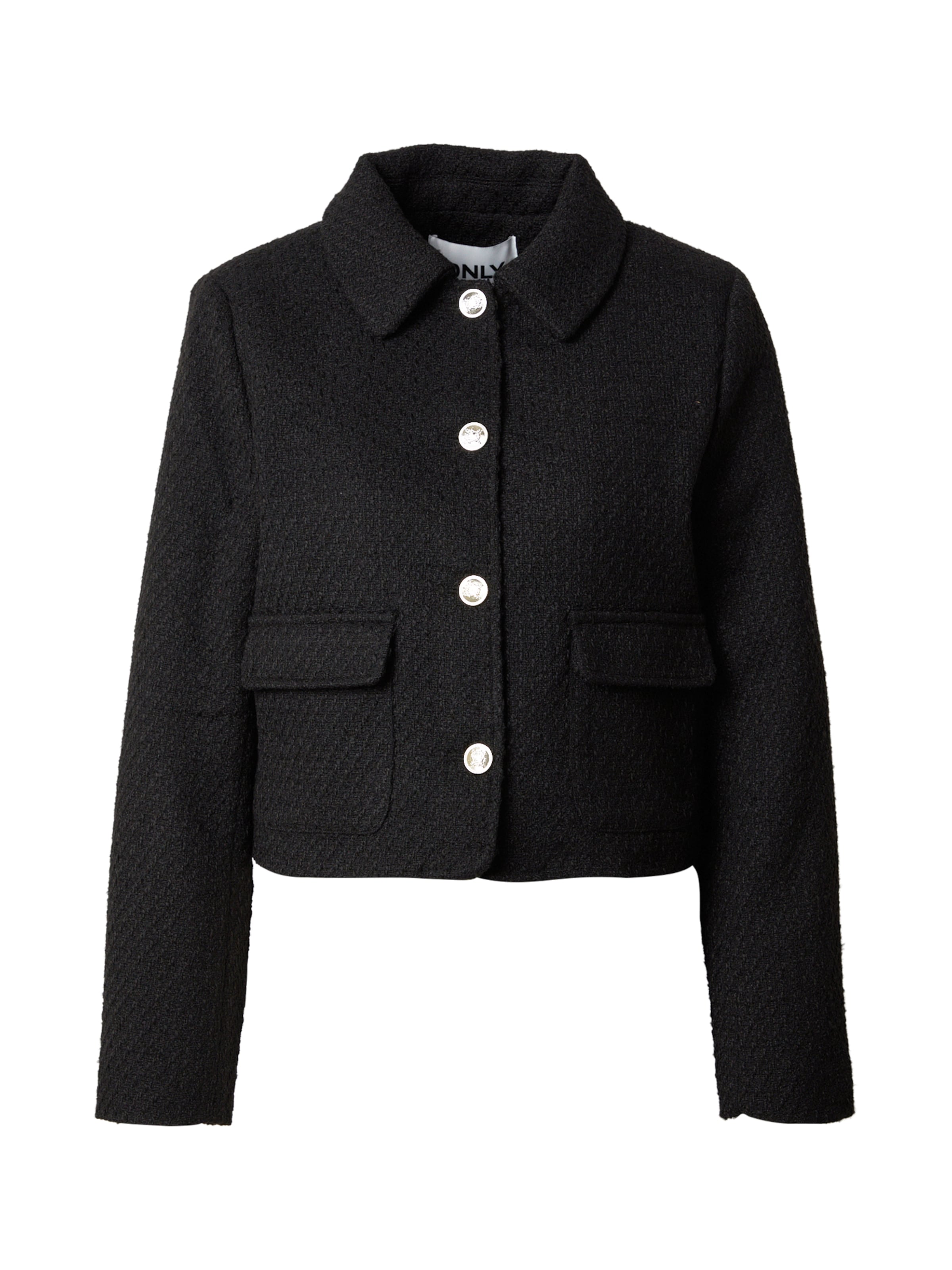 ONLY Övergångsjacka 'ONLBONN' i svart: framsida