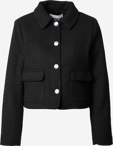 ONLY Välikausitakki 'ONLBONN' värissä musta: etupuoli