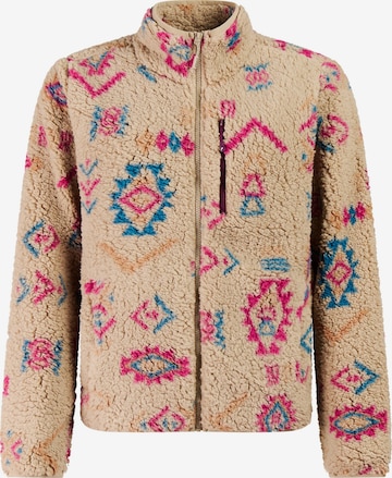 PROTEST Fleecejacke 'PRTPayton' in Lila: Vorderseite