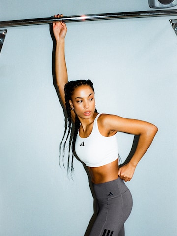 ADIDAS PERFORMANCE Бюстье Спортивный бюстгальтер 'Power' в Белый