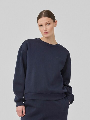 modström Sweatshirt in Blauw: voorkant