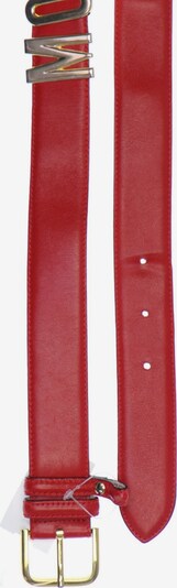 MOSCHINO Belt in XS-XL in Gold / Cherry red, Item view