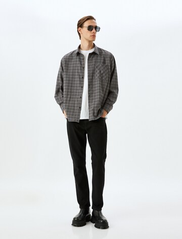 Koton Regular fit Button Up Shirt in Grey