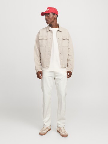 JACK & JONES Loose fit Jeans 'JJIChris JJCooper' in White