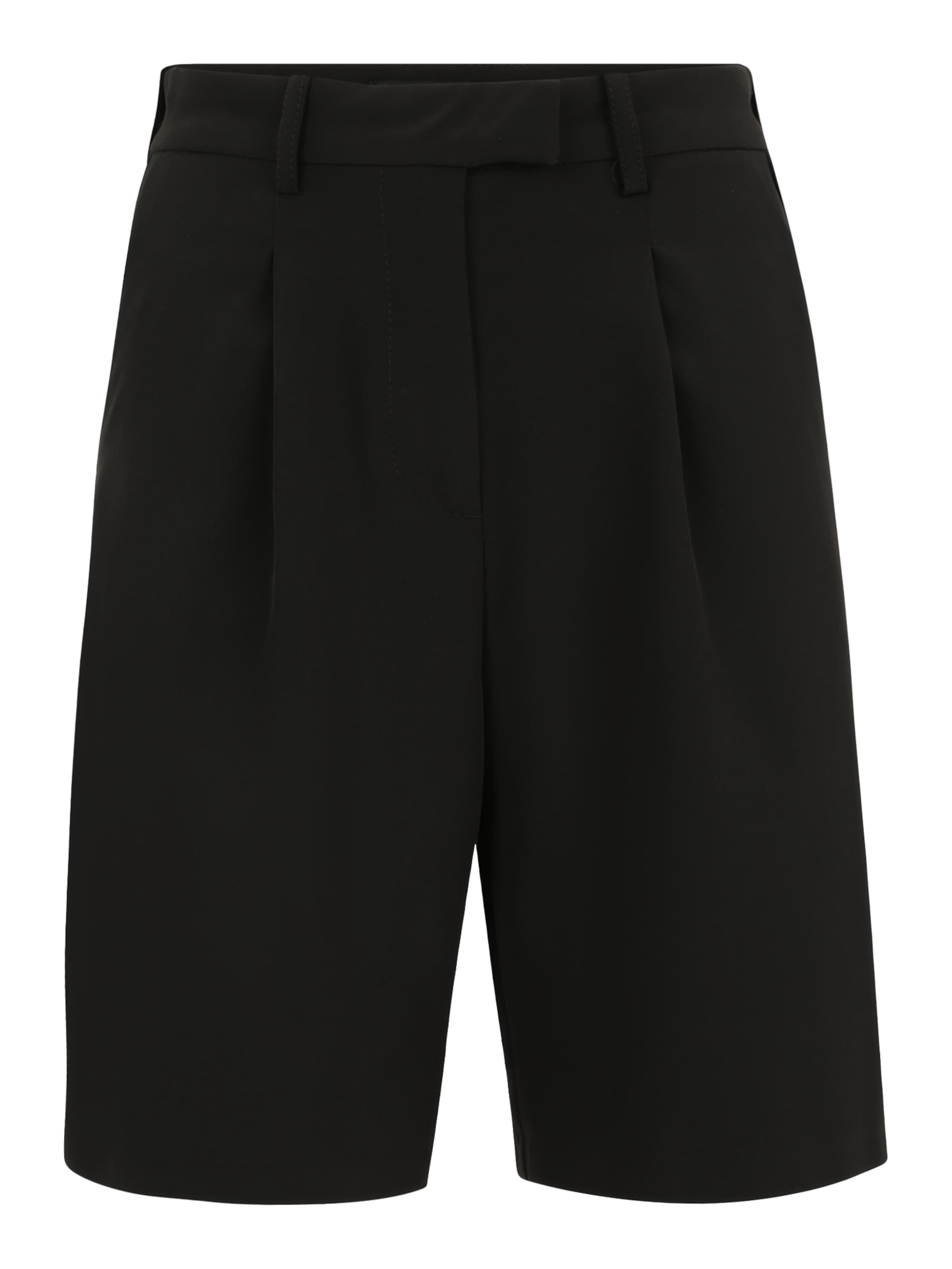 Vero Moda Tall Loose fit Pleat-Front Pants 'VMBECCA' in Black: front