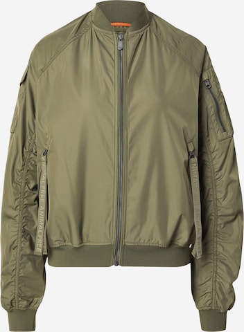 SAVE THE DUCK Демисезонная куртка 'LIL' в Зеленый: спереди