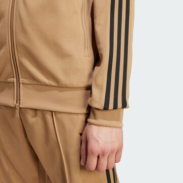 Veste de survêtement 'Adicolor Classics Beckenbauer' ADIDAS ORIGINALS en marron