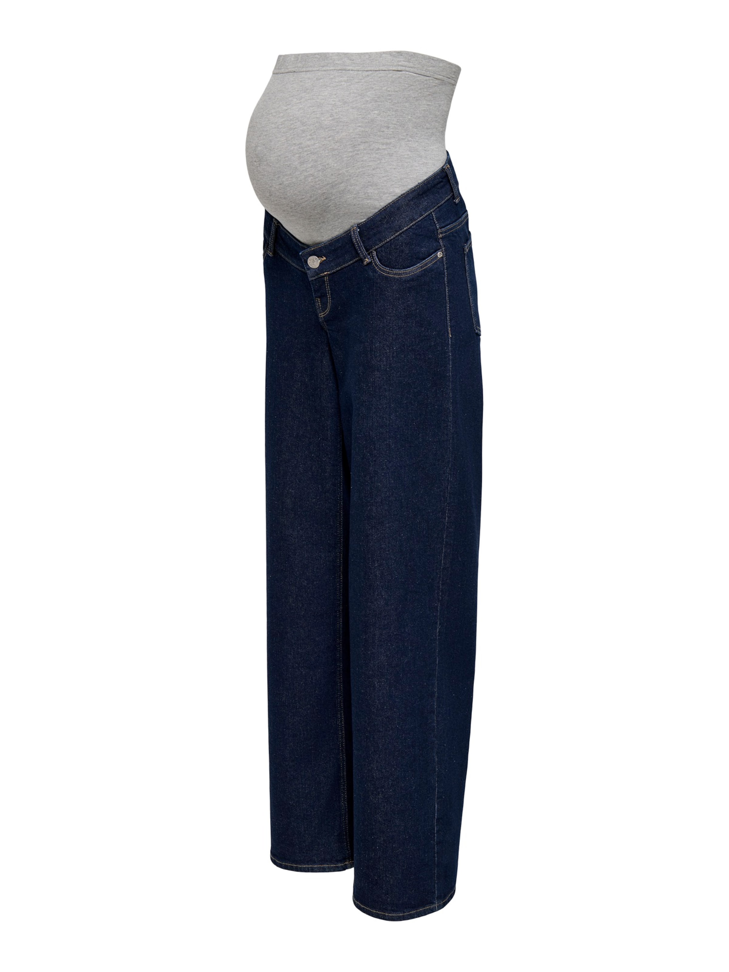 Only Maternity Jean en 27-28/32 en bleu, Vue avec produit
