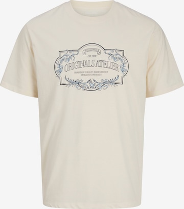 T-Shirt JACK & JONES en blanc : devant