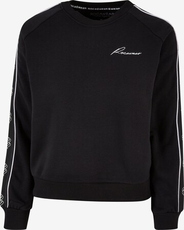 ROCAWEAR Sweatshirt 'Resolution' in Schwarz: predná strana