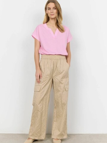 Loosefit Pantalon cargo 'Dilys 3-C' Soyaconcept en beige