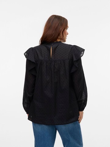 Vero Moda Curve Blouse 'CTRINE' in Black