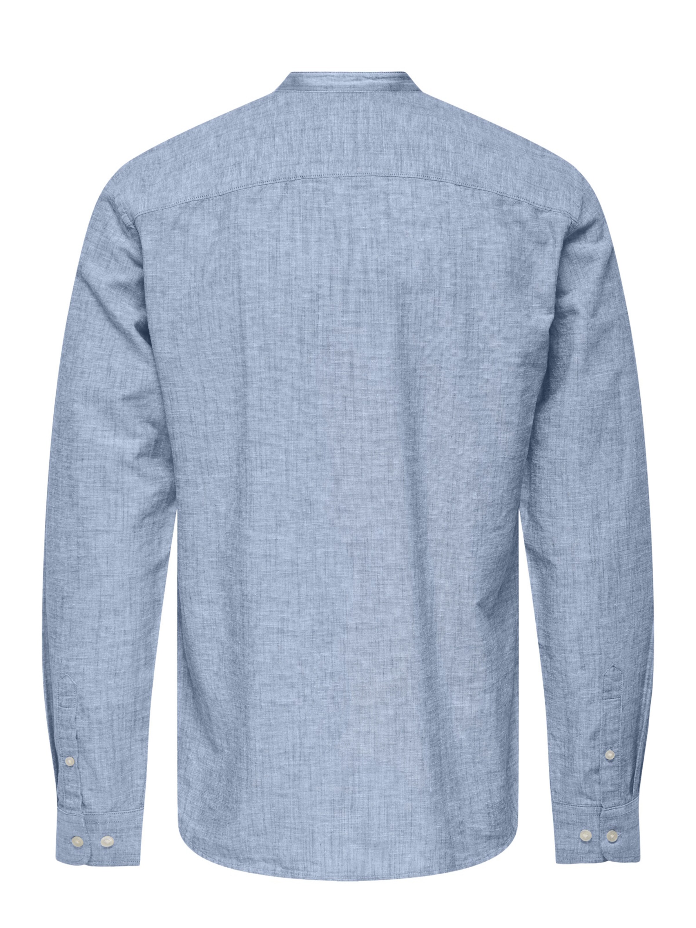 Only & Sons Regular fit Overhemd 'Cantley' in Blauw