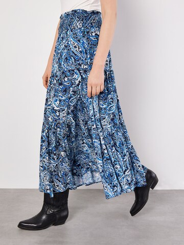 Apricot Rok in Blauw