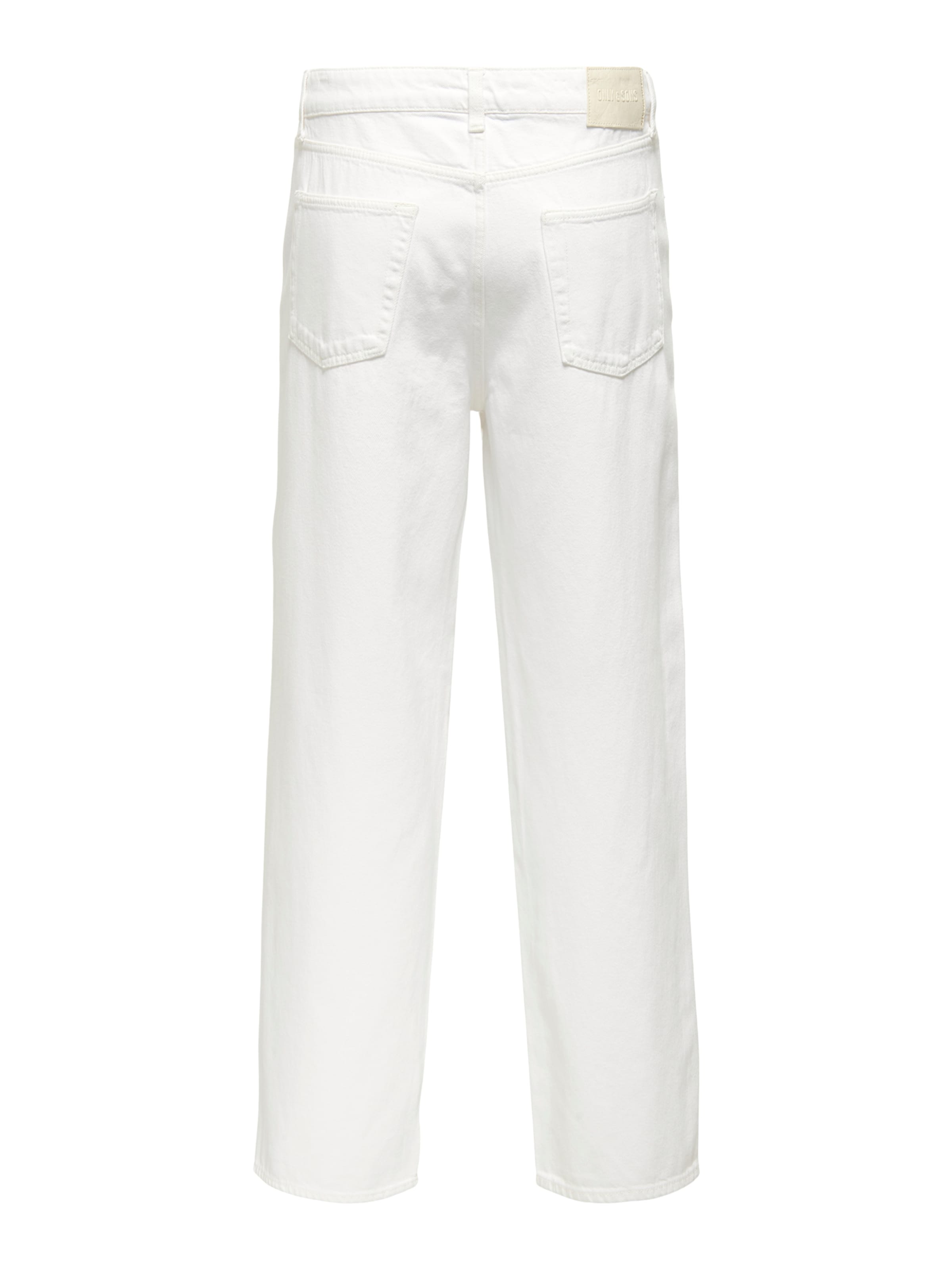 Only & Sons Loose fit Jeans 'ONSFade' in White