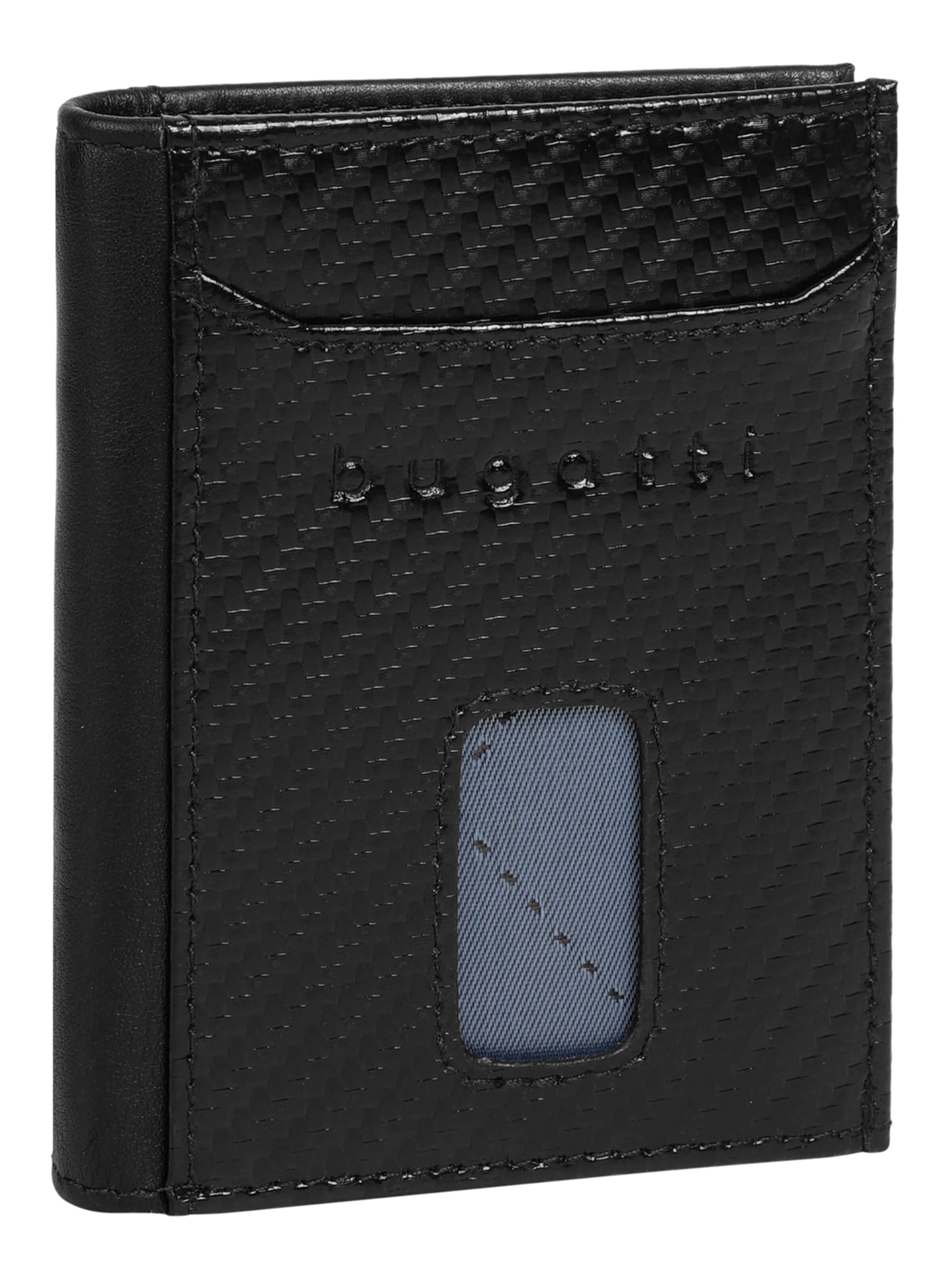 bugatti Wallet 'SECURE SLIM' in Black