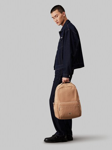 Sac à dos Calvin Klein Jeans en beige