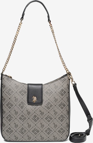 Borsa a mano di U.S. POLO ASSN. in nero: frontale