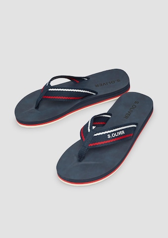 Chaussure à lacets s.Oliver en bleu