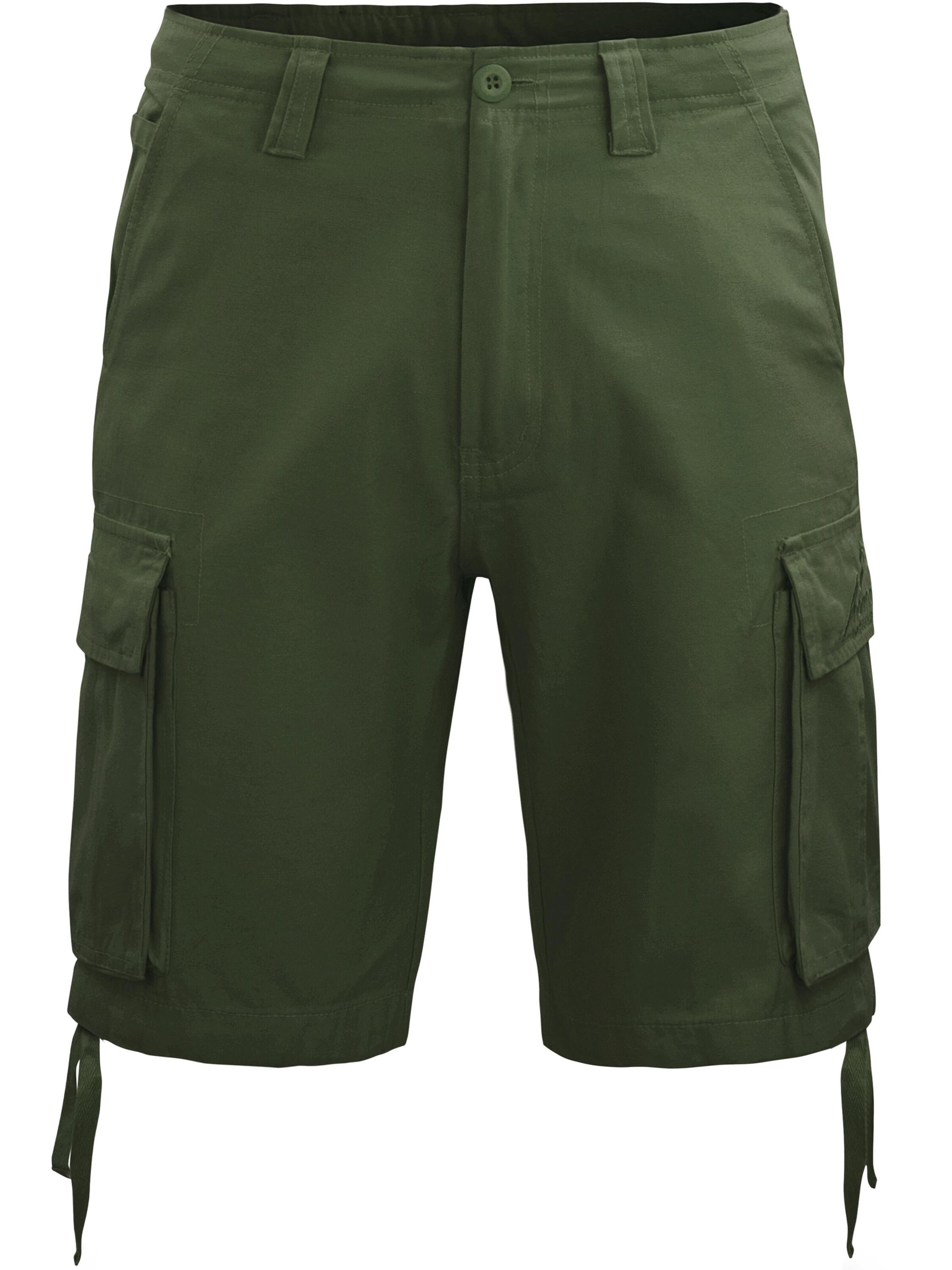 normani Outdoorshorts 'Kalahari' in Grün: Vorderseite