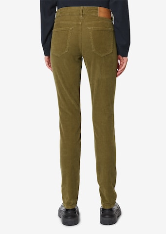 Marc O'Polo Slim fit Trousers 'Alby' in Green