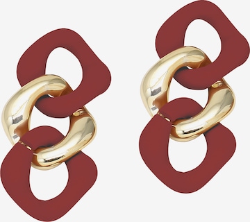 SOHINaušnice 'Oorvashi' - crvena boja: prednji dio