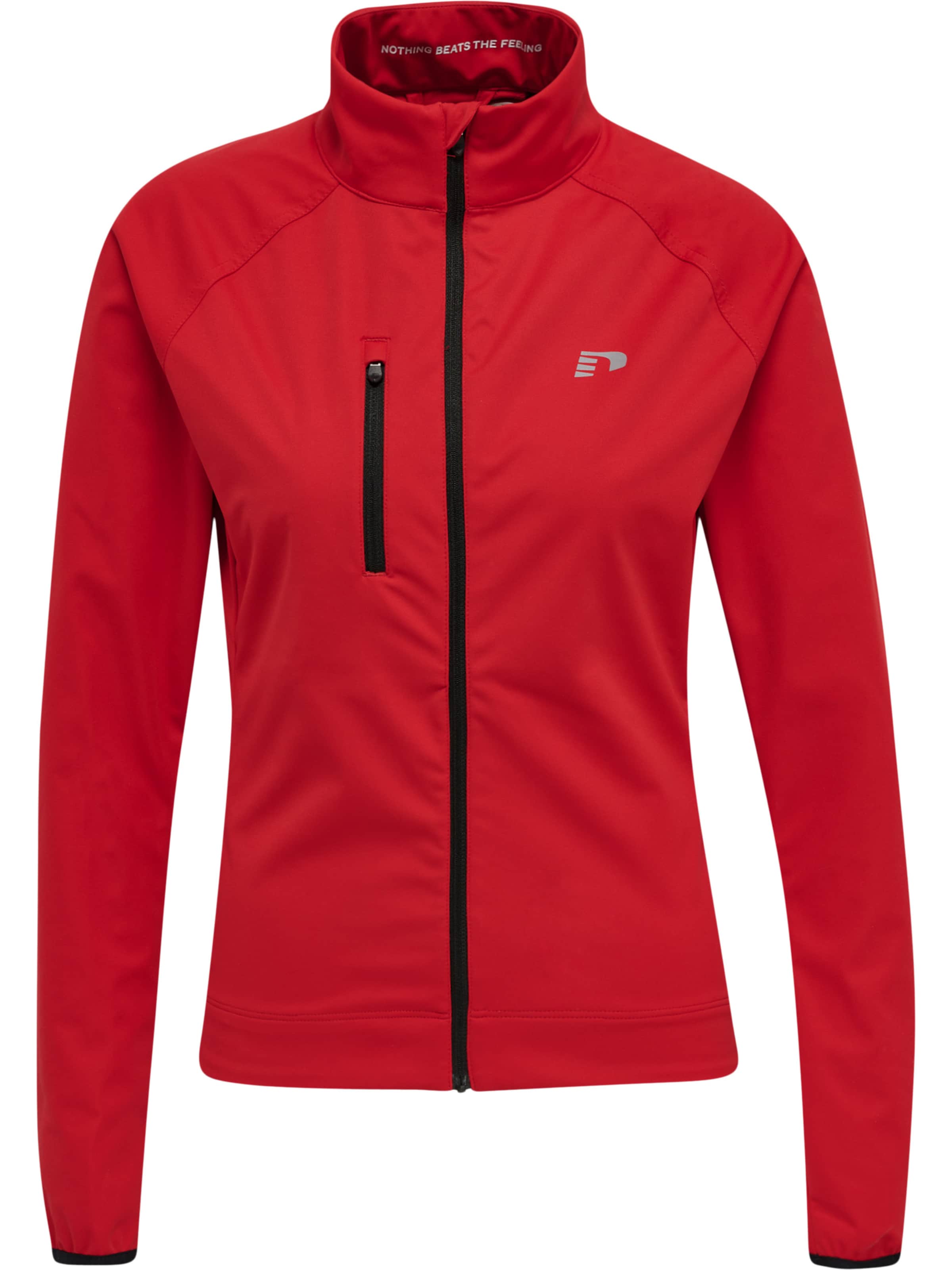 Newline Trainingsjacke in Rot: Vorderseite