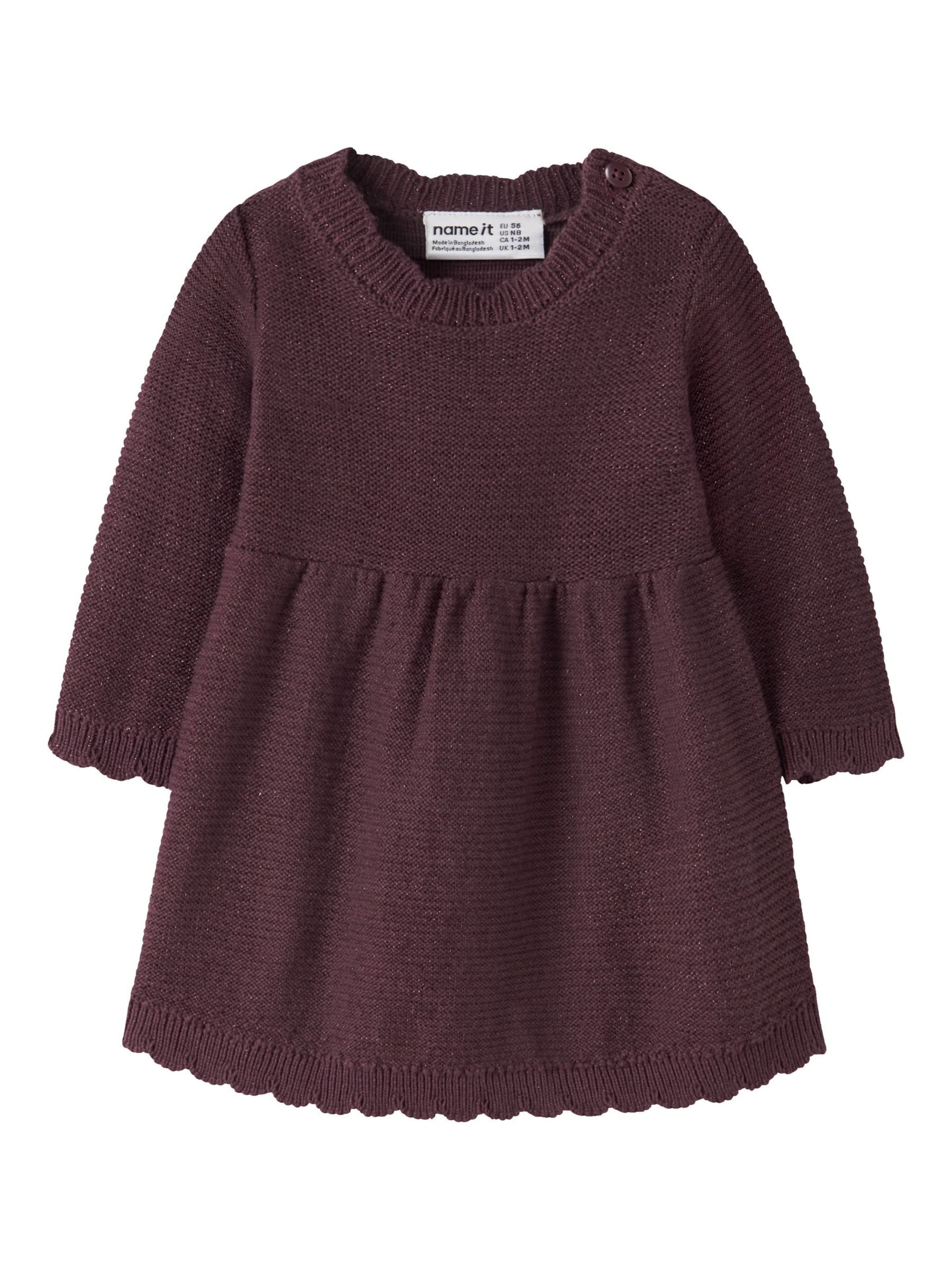 NAME IT - Vestido en lila: frente