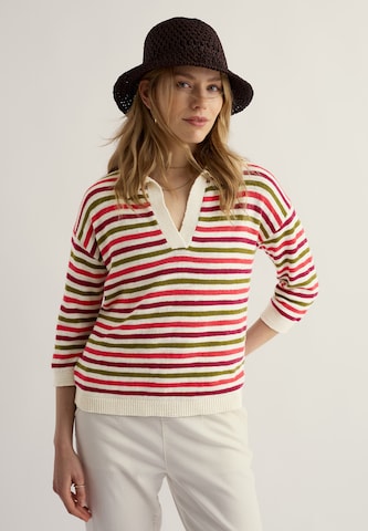 Pullover 'Gwynver' di Seasalt Cornwall in rosa: frontale