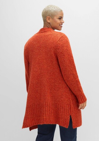 SHEEGO Strickjacke in Orange