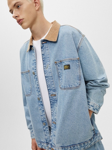 Veste mi-saison Pull&Bear en bleu