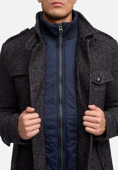 INDICODE JEANS Tussenjas 'Liam' in de kleur Blauw, Productweergave