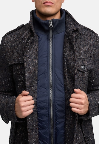 INDICODE JEANS Between-seasons coat 'Brandon' in Grey