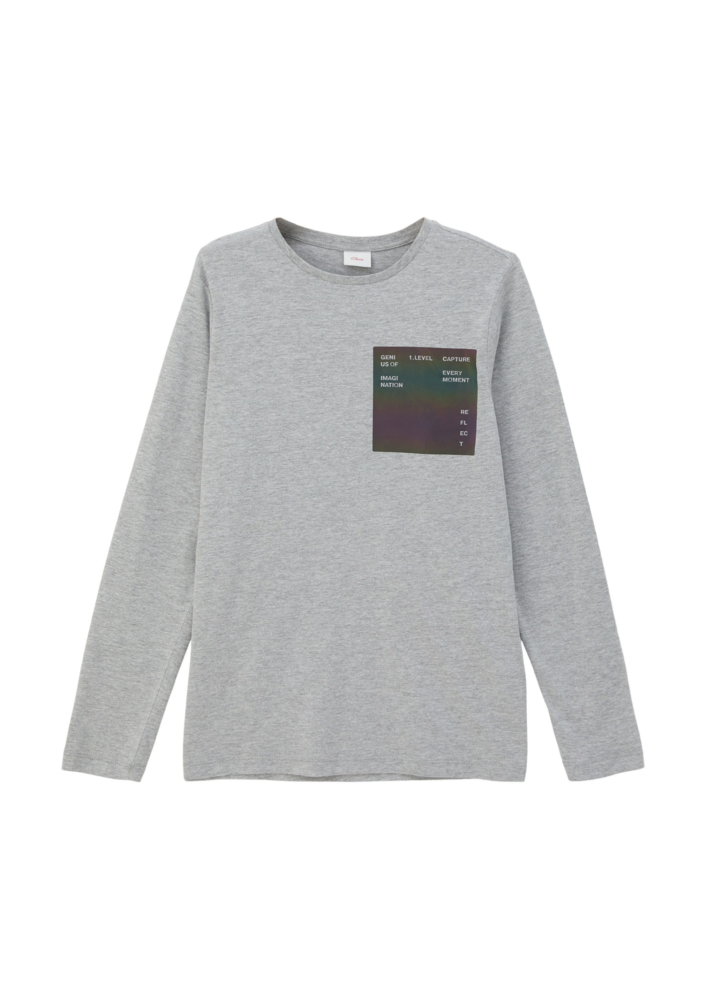 T-Shirt s.Oliver en gris : devant