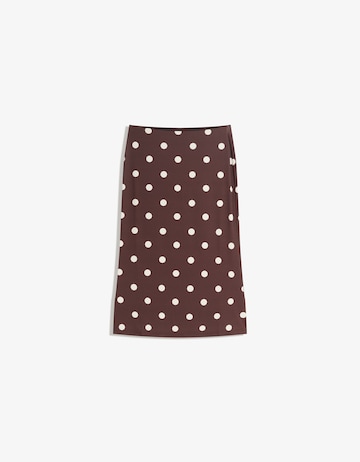 Fustă de la Bershka pe maro: față