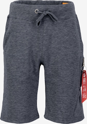 Pantalon ALPHA INDUSTRIES en gris : devant