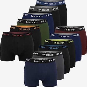 Boxers Top Secret en mélange de couleurs : devant