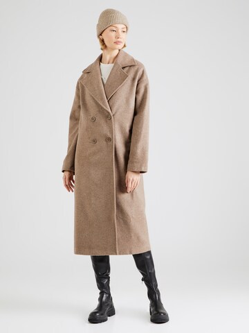 Trendyol Between-seasons coat in Brown: front