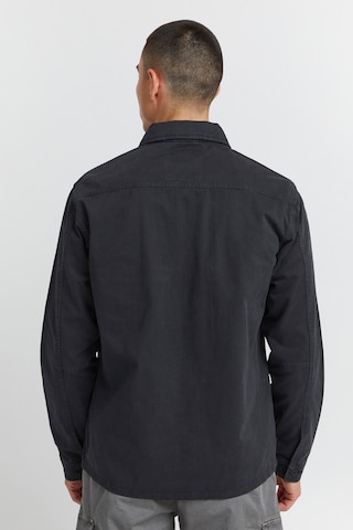 11 Project Regular fit Button Up Shirt 'Johann' in Black