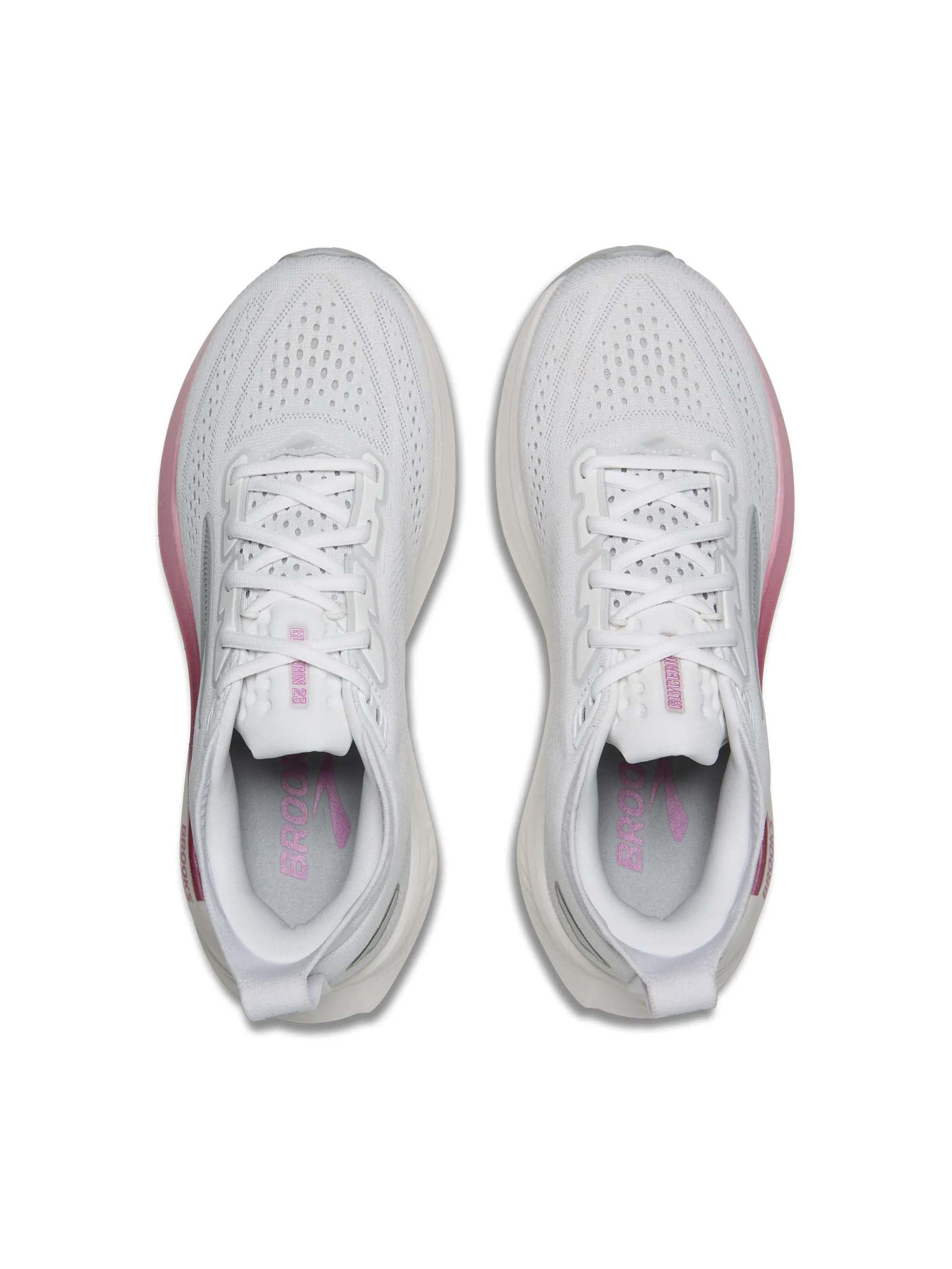 Chaussure de course 'GLYCERIN' BROOKS en blanc