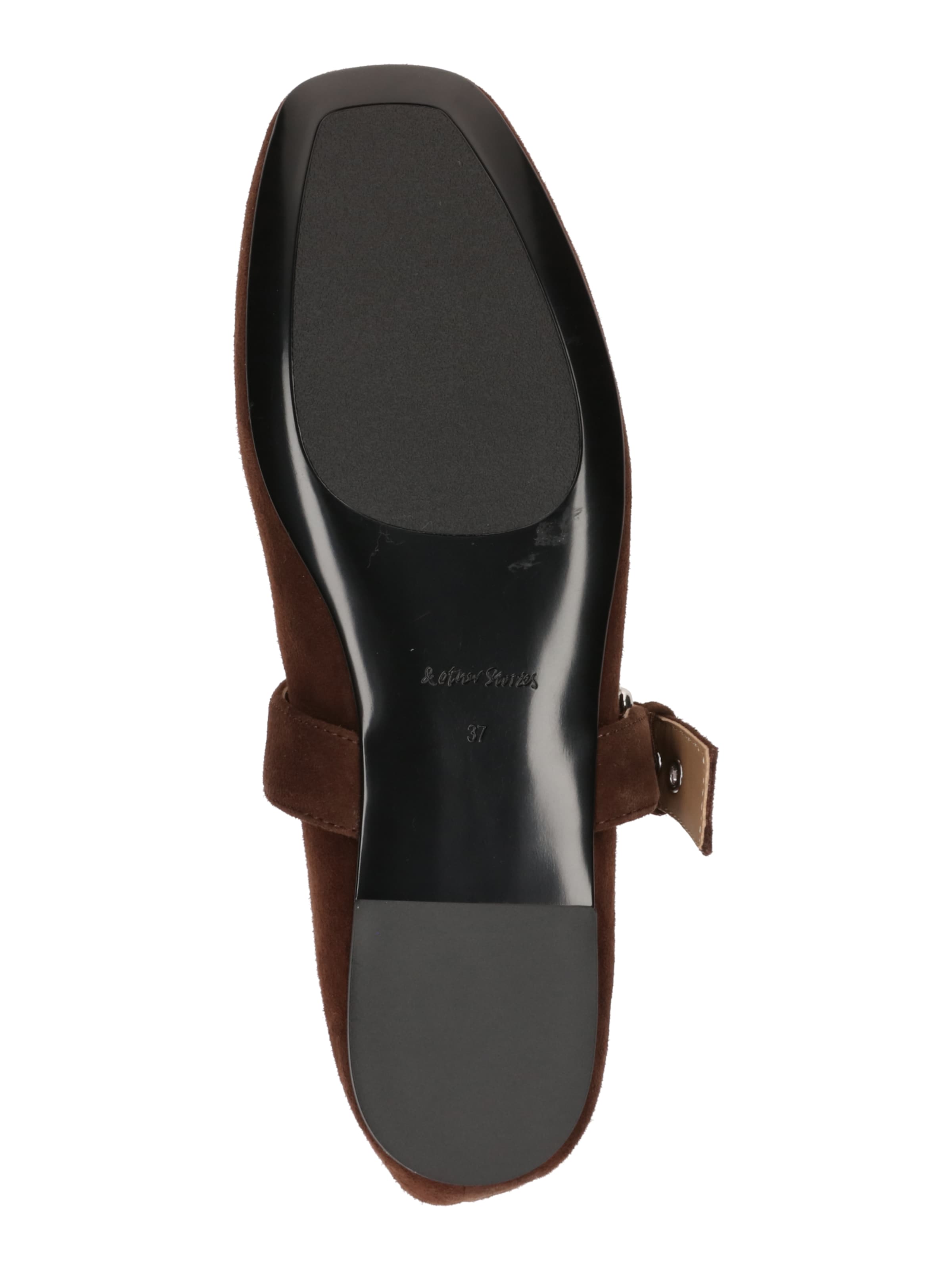 & Other Stories Балерина с каишка в кафяво