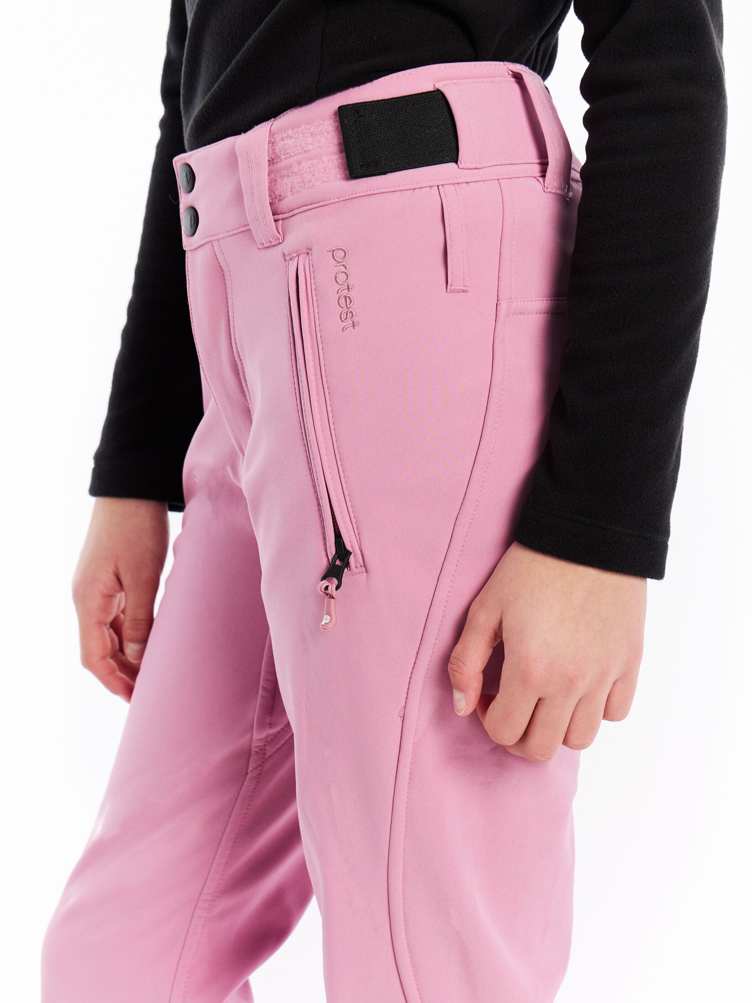 PROTEST Slimfit Sportbroek 'RELOLE JR' in Rood