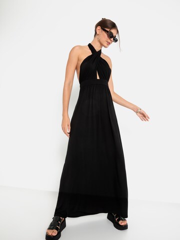 Robe LSCN by LASCANA en noir : devant